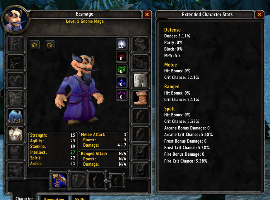 Which mod adds this Player Stats window, and is there a way to