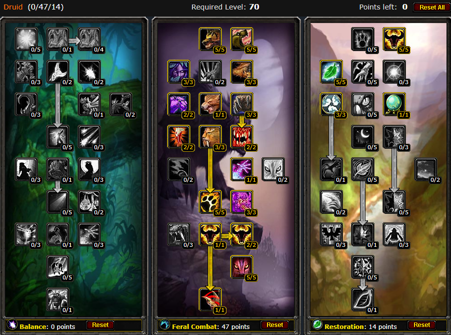 wow tbc 2.4.3 warlock abilities