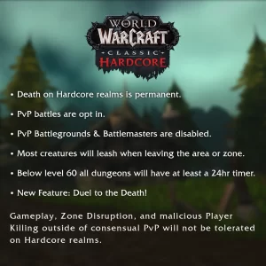 WoW Hardcore Launch